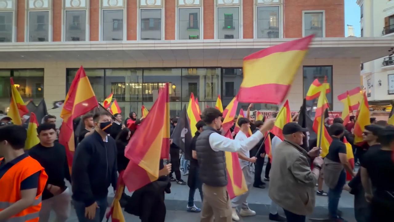 Video thumbnail for Spain: The Falange Demonstrates in Madrid.