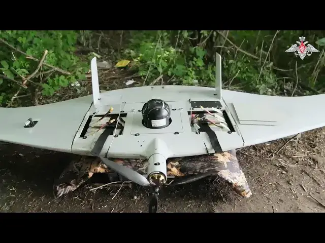 Video thumbnail for Russian Superkam UAV provides targeting of artillery, command post and personnel of Ukraine