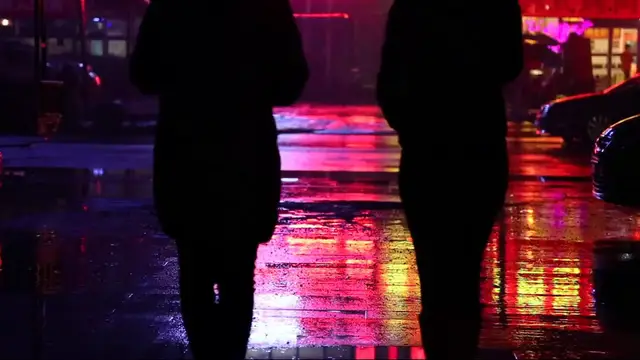 Video thumbnail for People Waiting for a Taxi