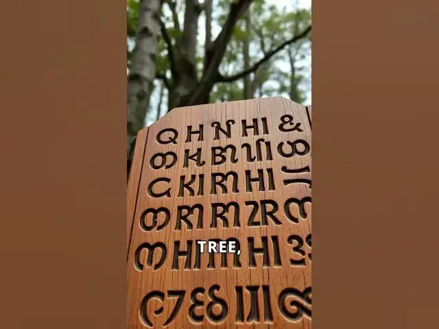Video thumbnail for Unlocking the Magic of the Ogham Alphabet