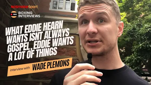 Video thumbnail for Wade Plem Responds To Eddie Hearn On Influencer Boxing | Talks KSI, Logan Paul & Jake Paul