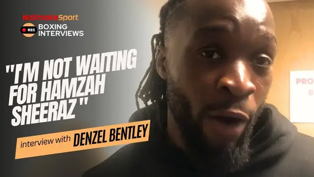 Video thumbnail for "I'm Not Waiting Around For Hamzah Sheeraz" -Denzel Bentley Interview