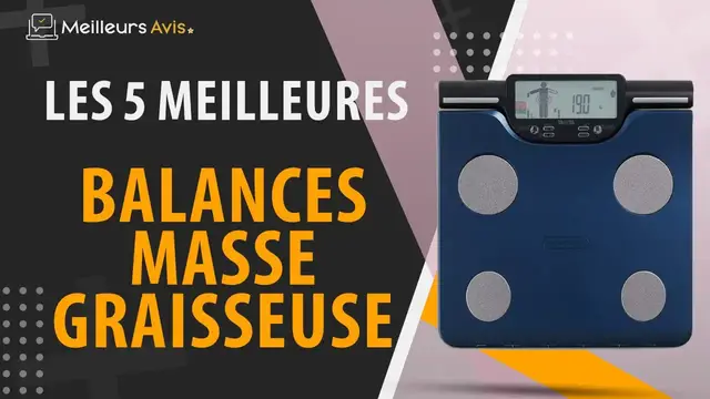 Video thumbnail for ⭐️ MEILLEUR BALANCE MASSE GRAISSEUSE - Avis & Guide d'achat (Comparatif 2023)