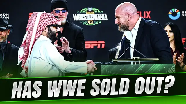 'Video thumbnail for Has WWE sold out to Saudi Arabia'