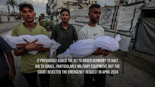 Video thumbnail for Germany Seeks To Dismiss Gaza Genocide Case At UN's Top Court.