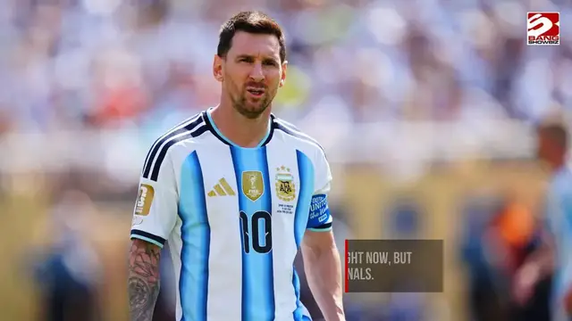 Video thumbnail for Lionel Messi feels 'immense' pain after Argentina's World Cup final defeat