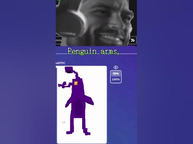 Video thumbnail for purple penguin alien
