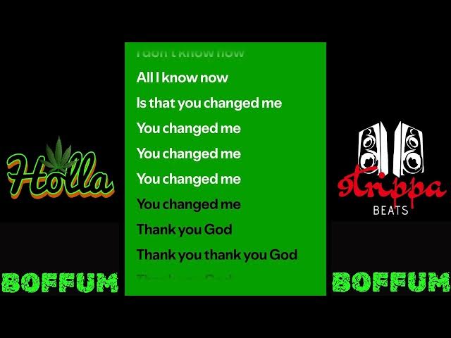 Video thumbnail for K-Holla - "You Changed Me" (Prod. by 9trippa Beats) // OFFICIAL LYRIC VIDEO