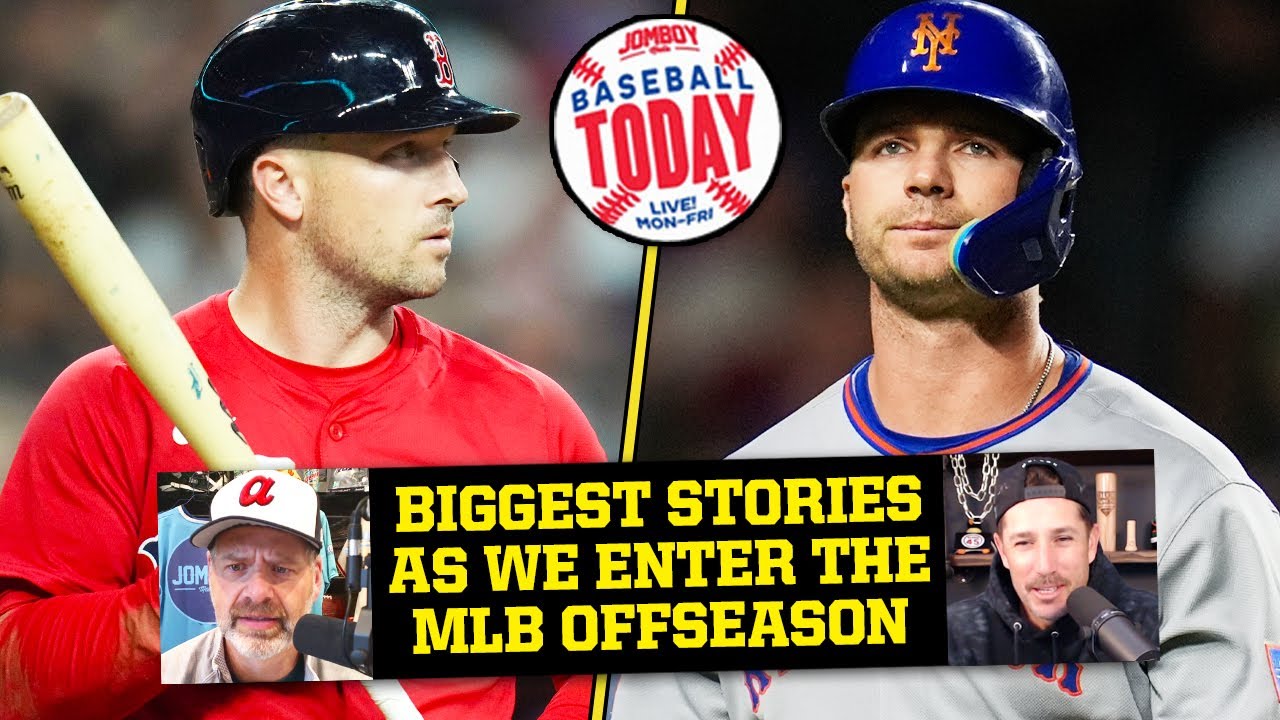 Video thumbnail for The biggest stories in MLB as the offseason officially begins! | Baseball Today