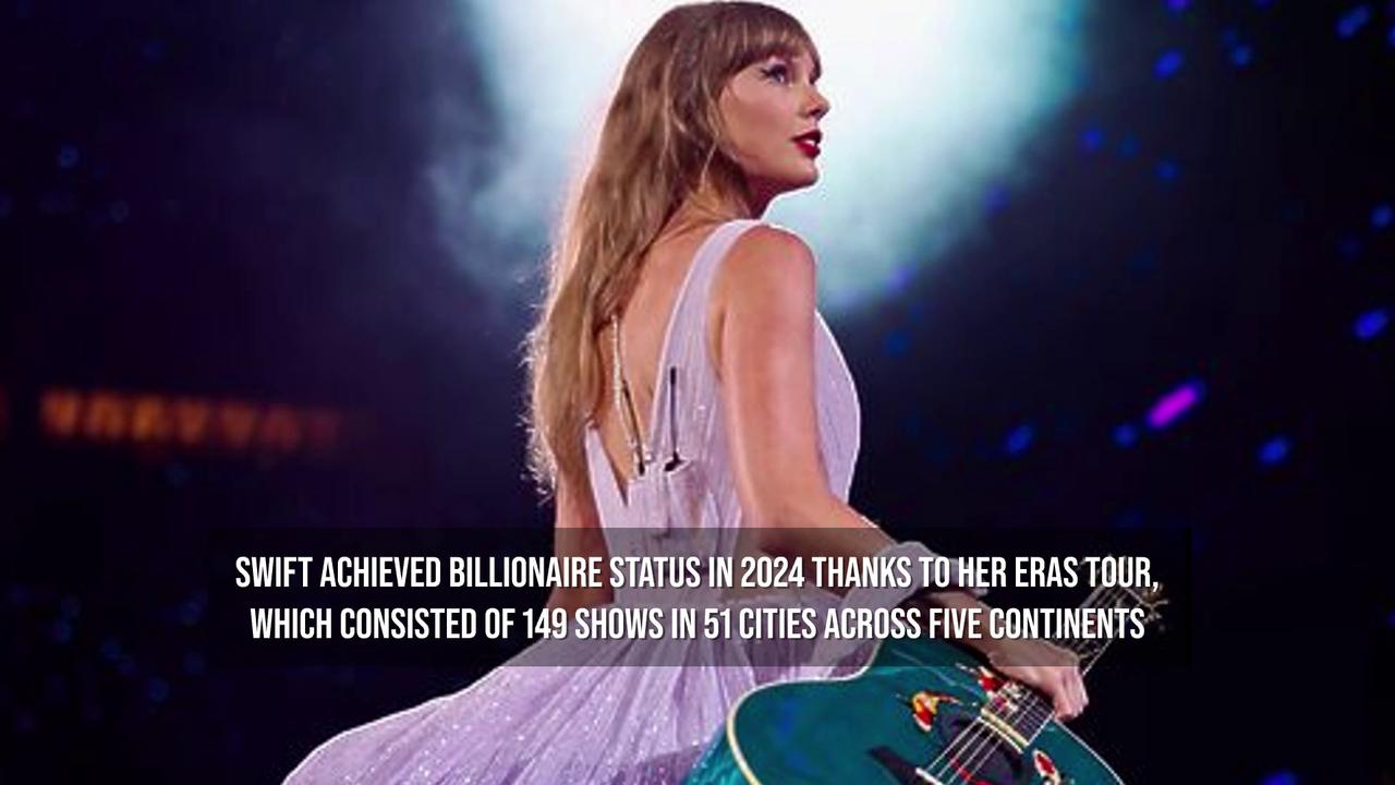 Video thumbnail for Taylor Swift becomes 'richest female musician' in history.