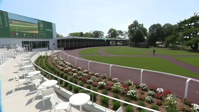 Video thumbnail for New look at Belmont Park debuts Friday