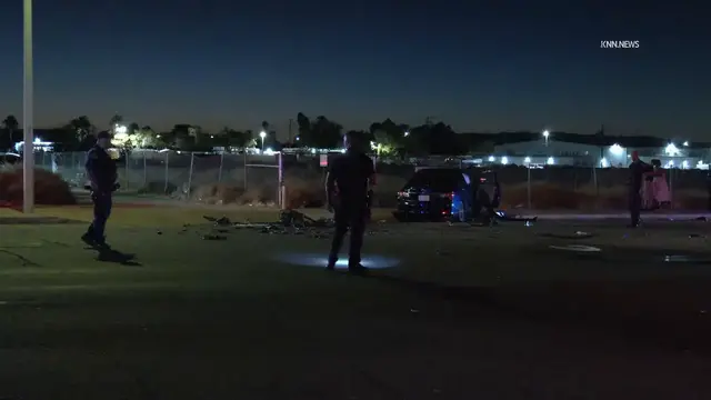 Video thumbnail for US, Los Angeles: Lancaster Multi Motorcycle Vehicle Traffic Collision Possible Fatal.