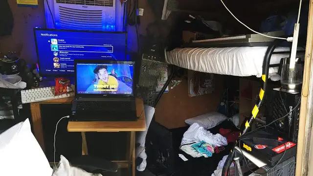 'Video thumbnail for frenchiefries: i surprised my subscriber with a dream gaming shed renovation!'