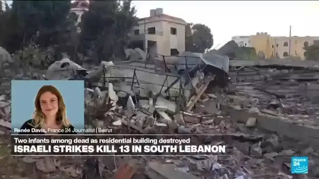 Video thumbnail for Two children among dead in Israeli strikes on Lebanon