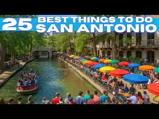 'Video thumbnail for Best Things To Do in San Antonio Texas 2025 4K'