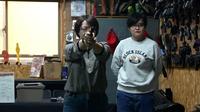 Video thumbnail for Taiwan projects calm after China drills, but leaders caution against complacency