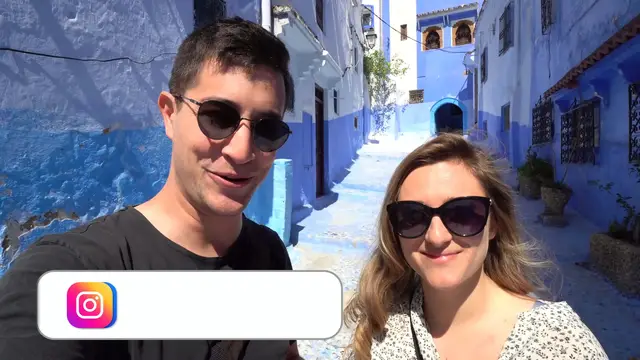 'Video thumbnail for MOROCCO STREET FOOD - North African Food + Moroccan SEAFOOD in Chefchaouen (BLUE CITY)!!'
