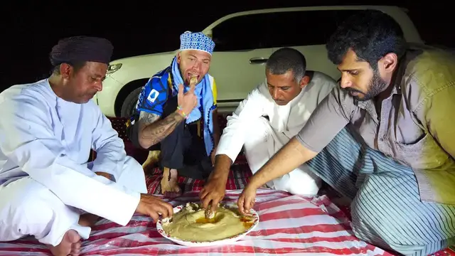 'Video thumbnail for Unseen OMANI MOUNTAIN FOOD   Rustic Desert COOKING in Salalah, Oman'