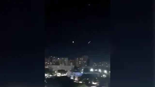 Video thumbnail for Gunfire in Venezuela’s capital as ‘unauthorised’ drones reported