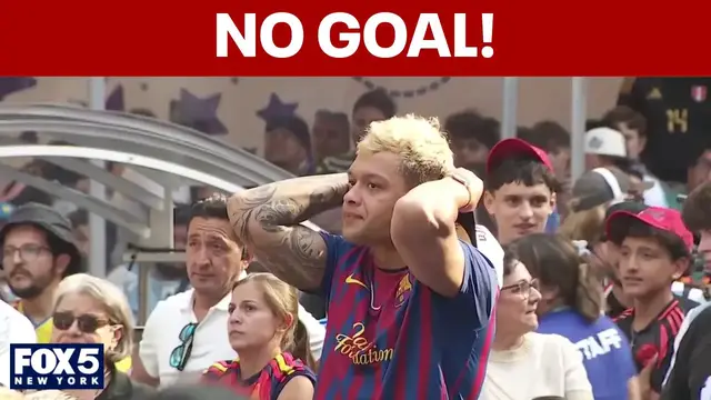 Video thumbnail for World Cup Final: American Dream watch party reaction to waived off goal