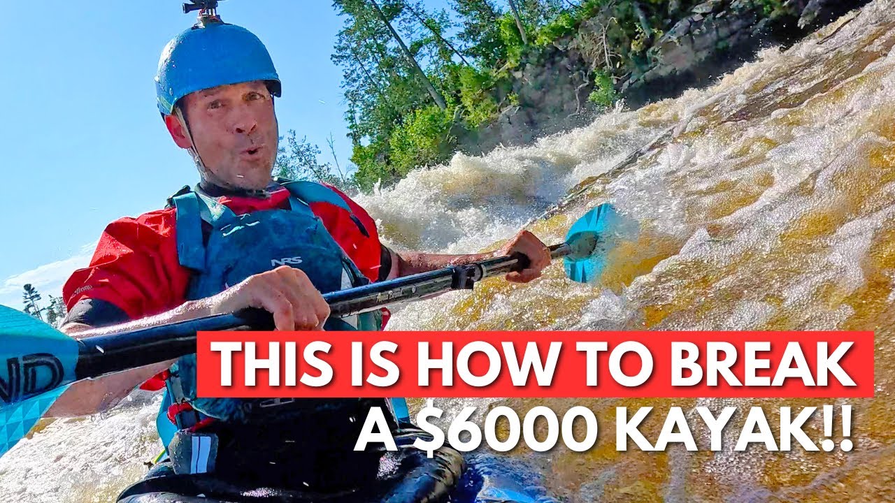 Video thumbnail for I Almost Broke a $6000 Kayak! | P&H Virgo Composite Test and Review