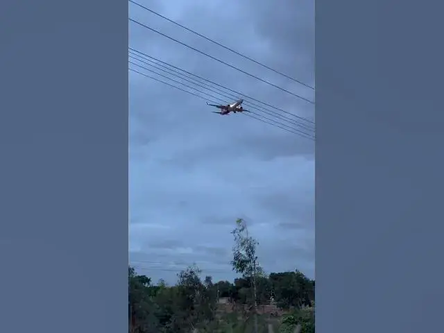 Video thumbnail for flight landing short #shortvideo