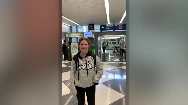 Video thumbnail for Girl Surprised With Therapy Dog At Airport | Happily TV