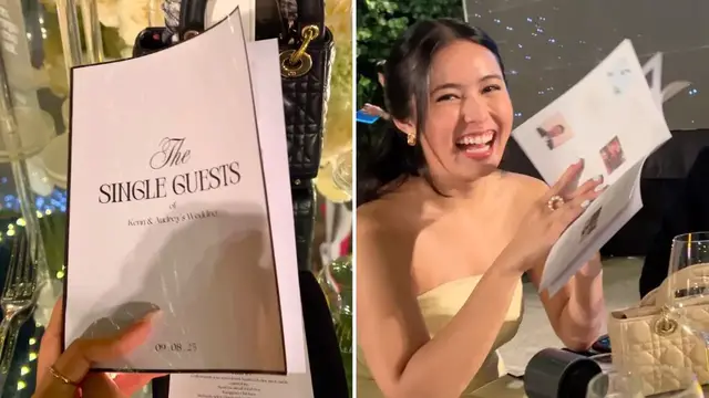 'Video thumbnail for Bride And Groom Create 'Singles Menu' For Wedding Matchmaking'