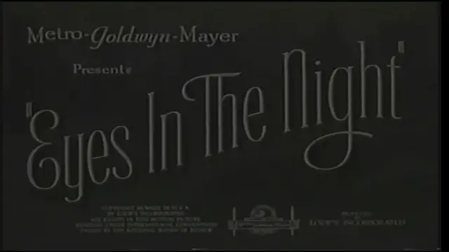 Video thumbnail for Eyes in the Night (1942)