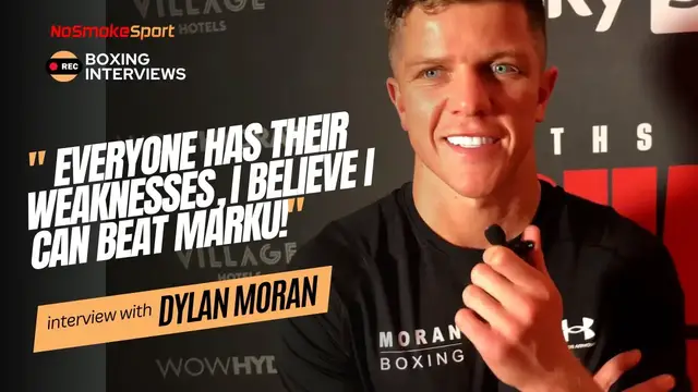 Video thumbnail for Dylan Moran Interview- "Floran Marku Has Weaknesses And I Can Beat Him!"