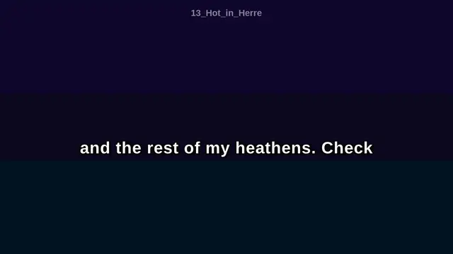 Video thumbnail for Karaoke W/ Lyrics: Hot in Herre | ARTificial Originals - not Tyler