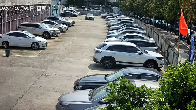 Video thumbnail for E-bike Rider Collides with Car While Turning into Parking Lot in Guangdong