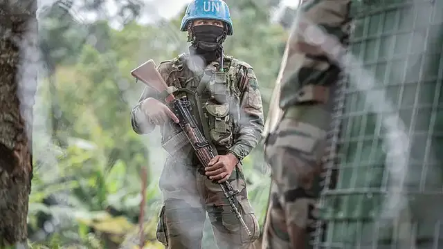 'Video thumbnail for UN peacekeeping missions in South Sudan and Congo under threat over US funding cuts'