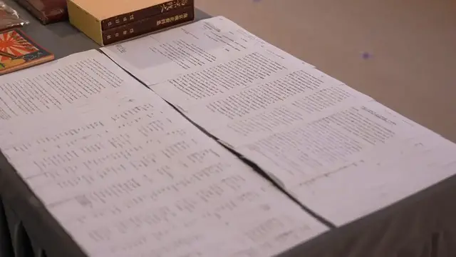 Video thumbnail for China: New evidence of Japanese wartime crimes in China unveiled in Nanjing.