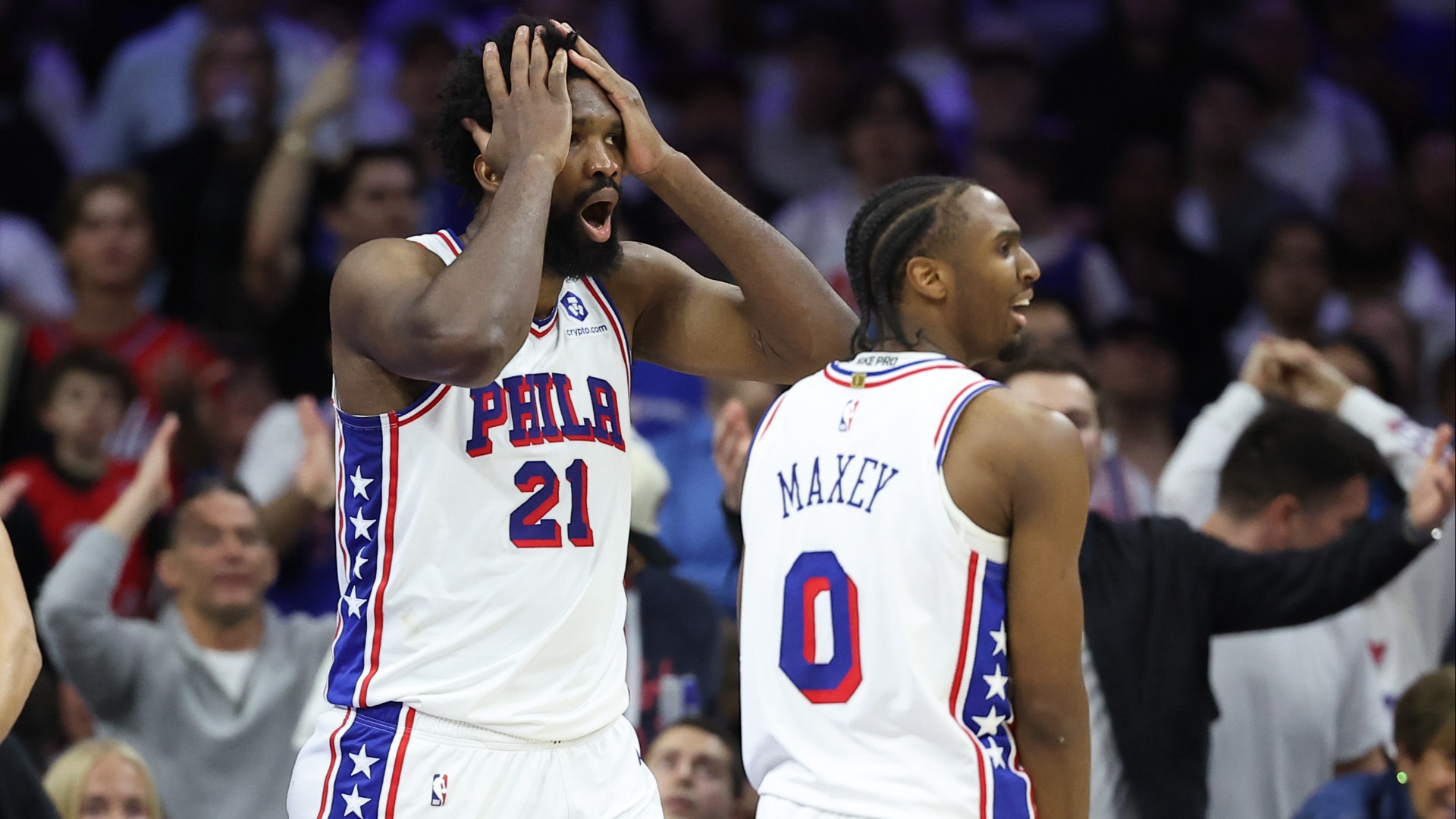 Video thumbnail for Comparing Embiid to NBA Legends & Continued Injury Struggles