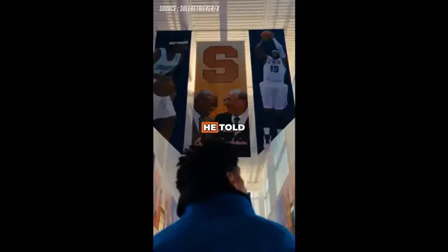 Video thumbnail for Carmelo Anthony Welcomes Son Kiyan to Jordan Brand With Powerful Message