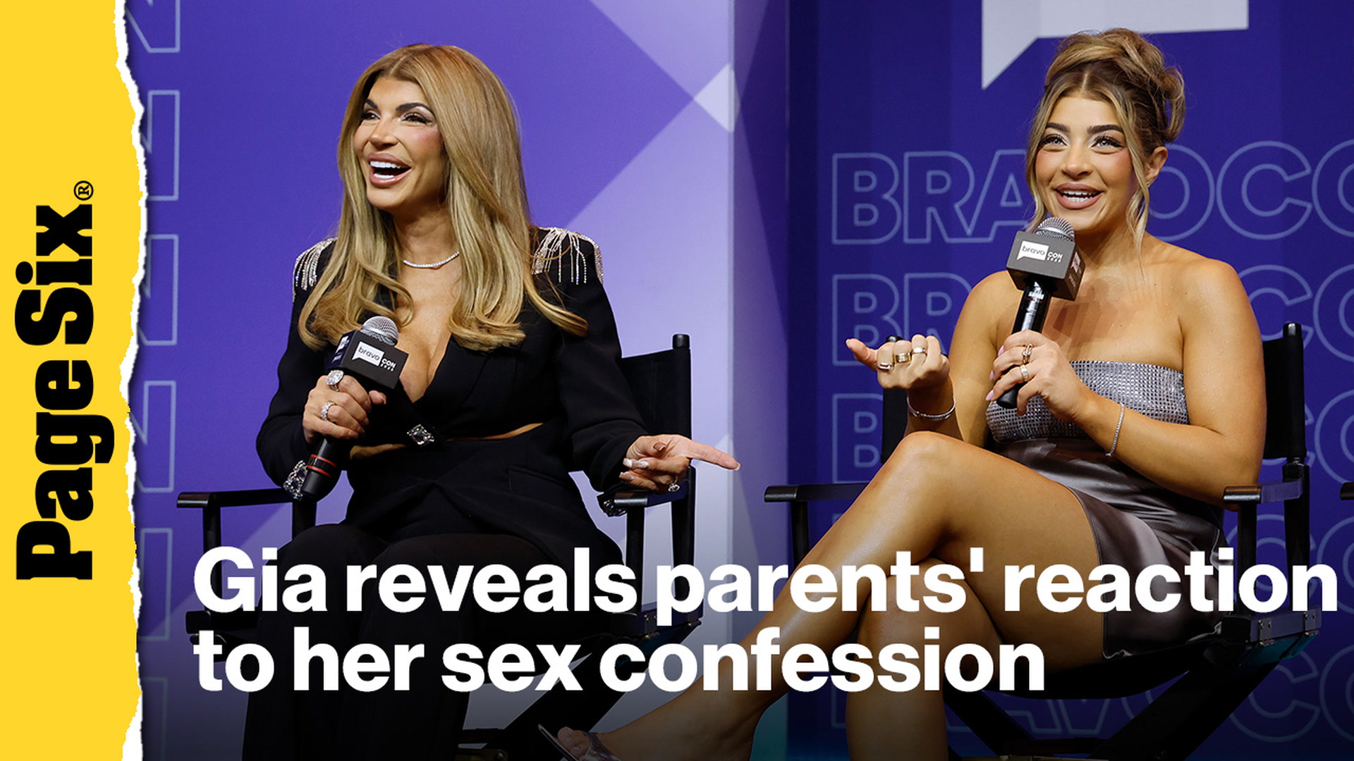 Video thumbnail for 'RHONJ' star Gia Giudice reveals parents Teresa and Joe's reaction to her shocking sex confession