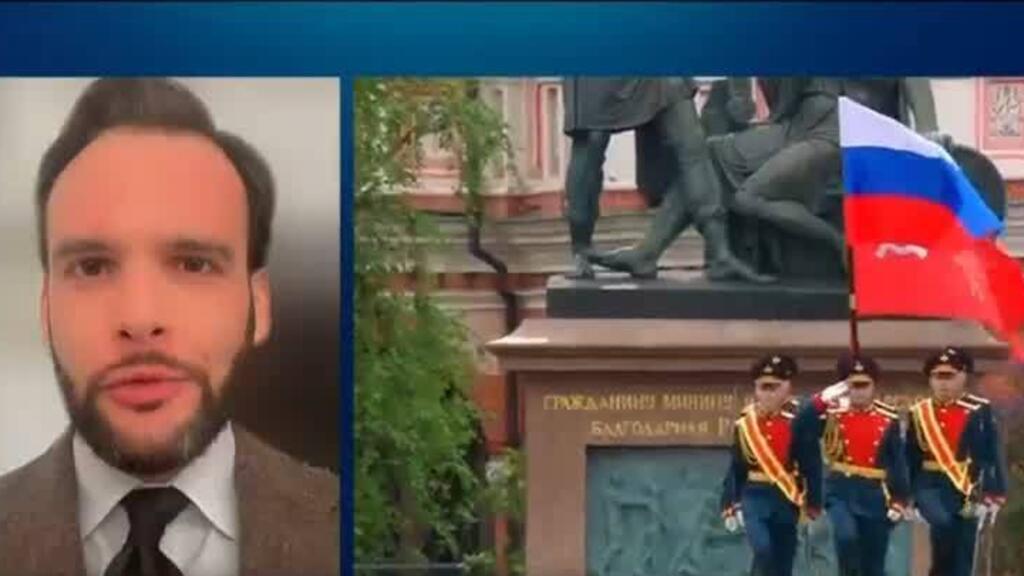 Video thumbnail for 'Atmosphere closer to wartime': Moscow’s muted Victory Day reflects growing security fears