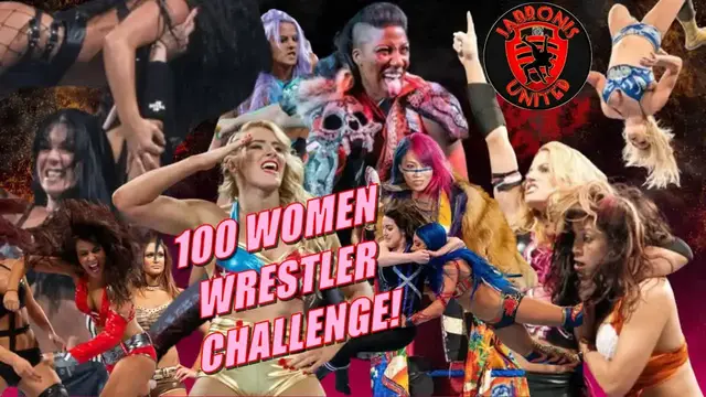 Video thumbnail for Name 100 Women Challenge: WRESTLER Edition! - JABRONIS UNITED