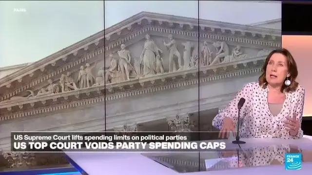 Video thumbnail for US Supreme Court lifts campaign spending restrictions ahead of midterms