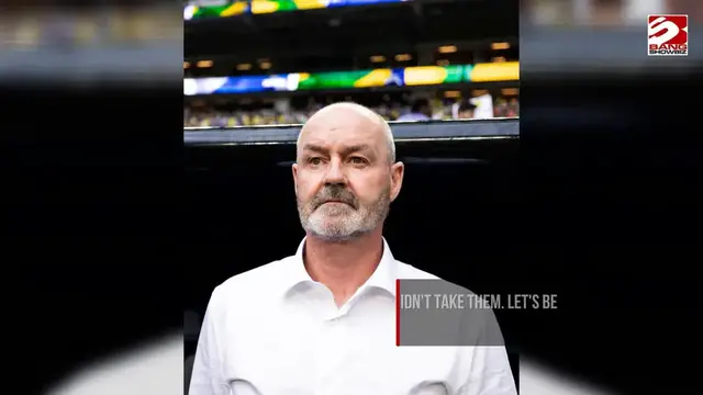 Video thumbnail for Steve Clarke fears Scotland are 'going home' from World Cup