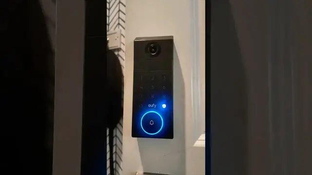 Video thumbnail for Unlock a door with the FORCE - Eufy FamiLock S3 Max