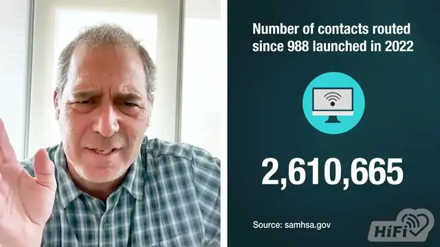 'Video thumbnail for hifi-health-news: understanding the 988 suicide & crisis lifeline'
