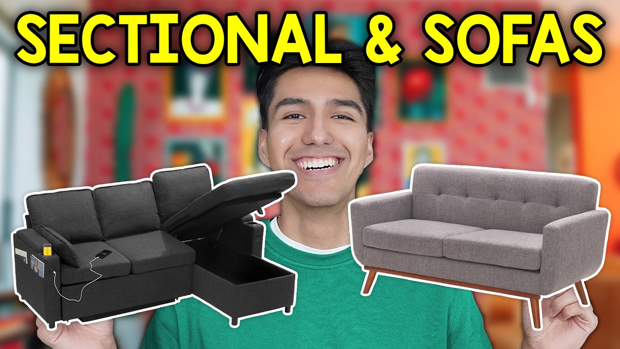 Video thumbnail for 10 Best Sectionals & Sofas For Small Living Rooms In 2026