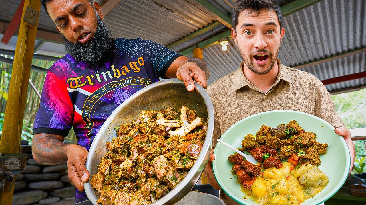 Video thumbnail for I Ate Trinidad’s CRAZIEST Backyard Cookout (REAL Trini Lime)