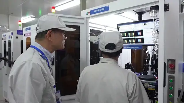 Video thumbnail for China: Chinese factories rush to fill orders for multi-layer ceramic capacitors.