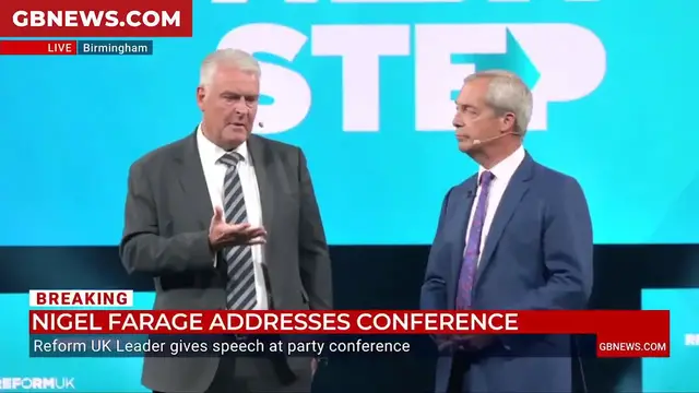 'Video thumbnail for WATCH: Nigel Farage announces Lee Anderson as the Reform UK welfare spokesman'