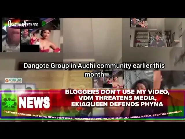 'Video thumbnail for Bloggers Don't Use My Video, VDM Threatens Media, EkiaQueen Defends Phyna'