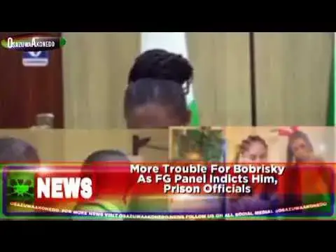 Video thumbnail for More Trouble For Bobrisky As FG Panel Indicts Him, Prison Officials