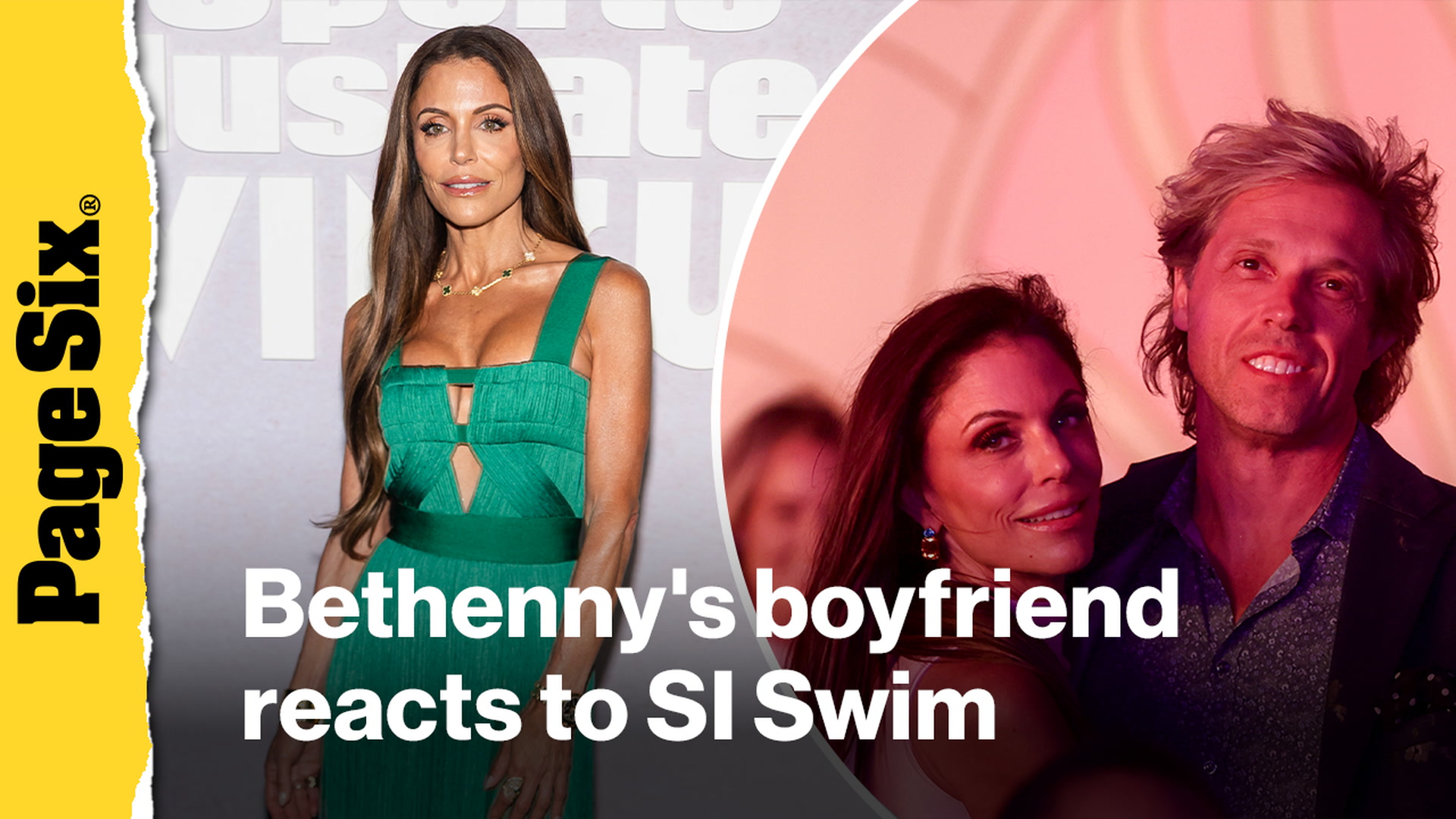 Video thumbnail for Bethenny Frankel reveals her new boyfriend's reaction to her Sports Illustrated Swimsuit Issue photoshoot